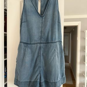 Rag and Bone Denim Romper Small